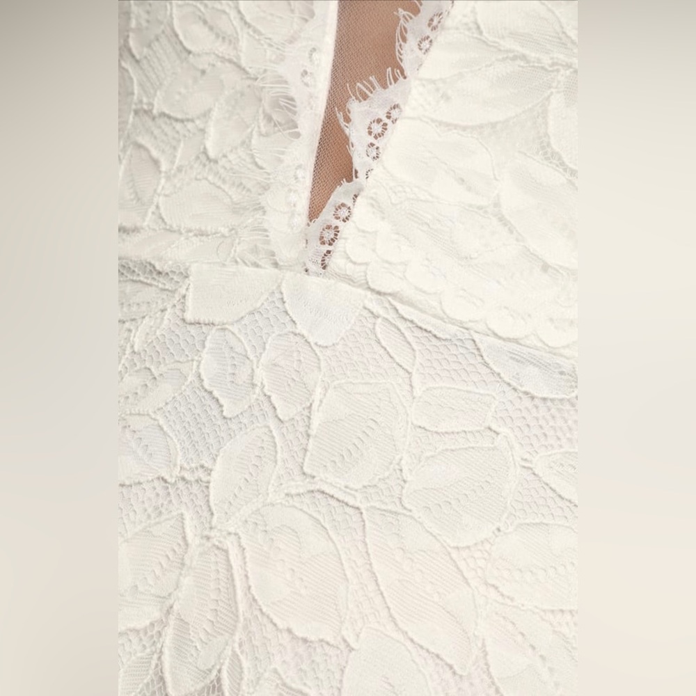 Lulu’s Always Have, Always Will White Lace Maxi Dress - Picture 5 of 6